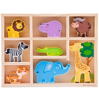 Safari animals in box